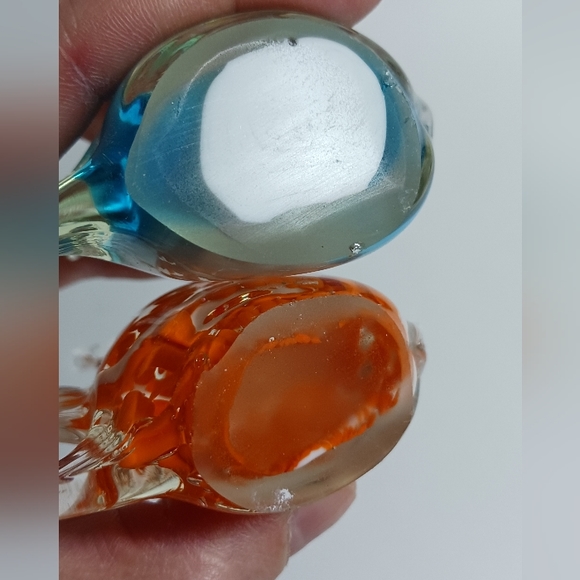 Hand Craft Art Glass Fish Figurines Animal Ornament Gift for Home Decoration - Picture 5 of 5